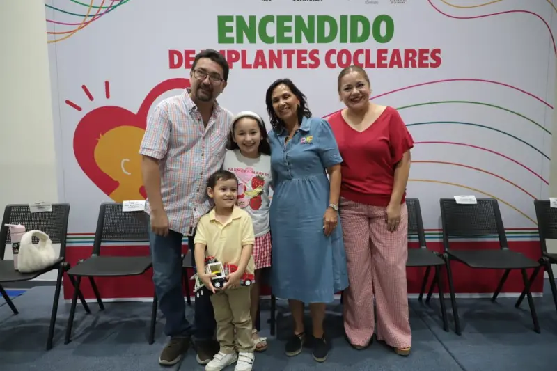 Fortalece DIF Coahuila atención a menores con discapacidad auditiva