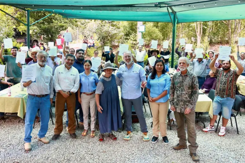 Reconocen a ejidatarios por conservar más de 6 mil hectáreas en la Sierra Gorda