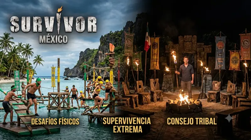 Survivor México adelanta su final con doble eliminación ¿Cayó el rating?
