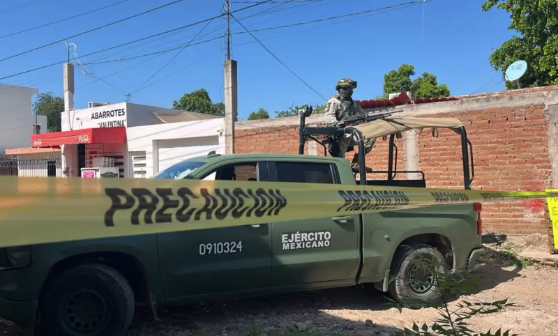 Matan a un hombre afuera de su vivienda en Culiacán