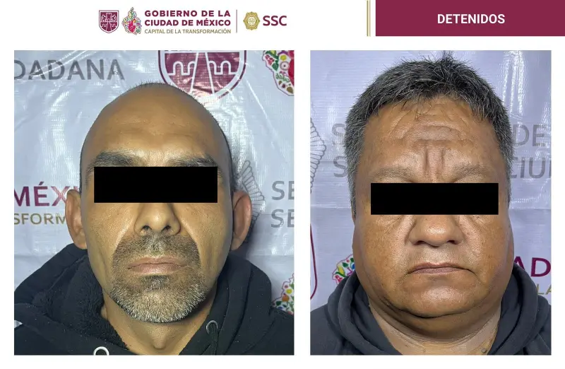 Detienen al ‘Minimí’ y al ‘Pitufo’, líderes del Cártel de Tláhuac: Tenían más de 300 dosis de droga