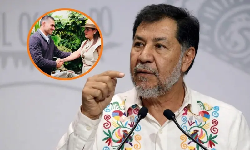 Pese a sanción, Fernández Noroña se burla de Grecia Quiroz y Harfuch