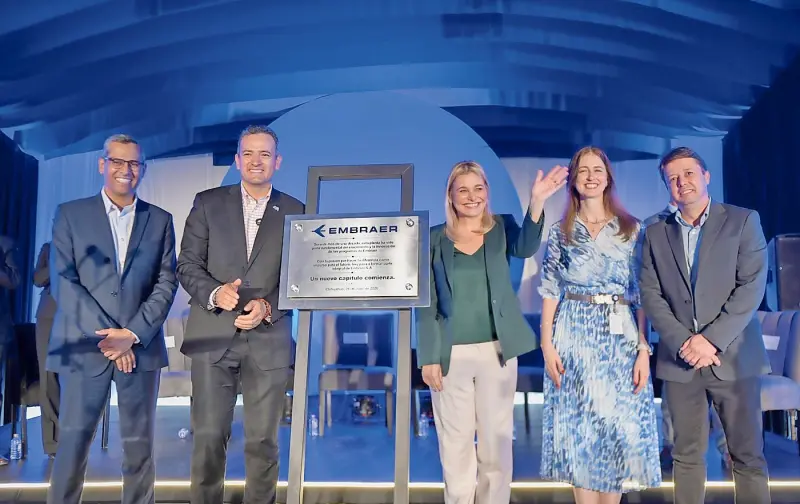 Inicia operaciones Embraer México en Chihuahua