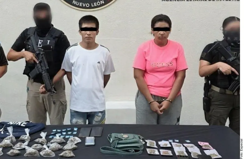 Detienen a pareja investigada por feminicidio de niña de 2 años en Nuevo León