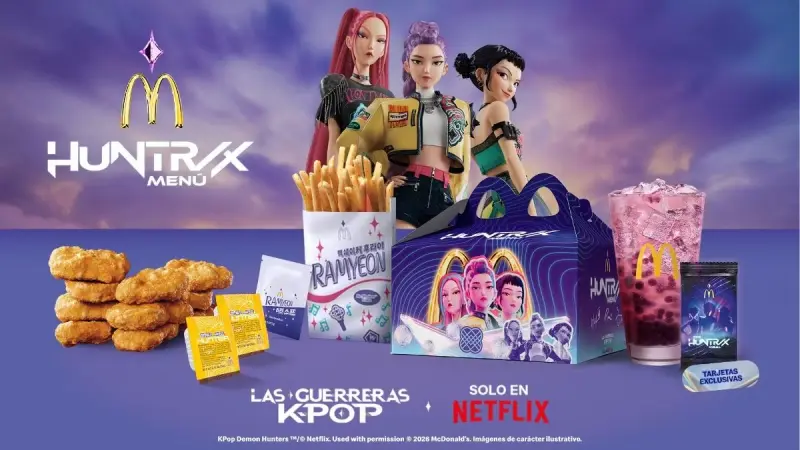 Llega Kpop Demon Hunters a McDonald’s México