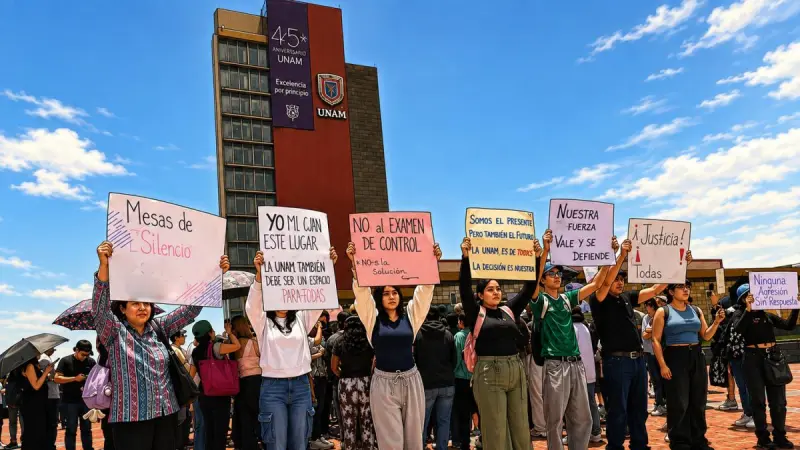 Fallas en examen de admisión de la UNAM evidencian limitada oferta de educación superior en México