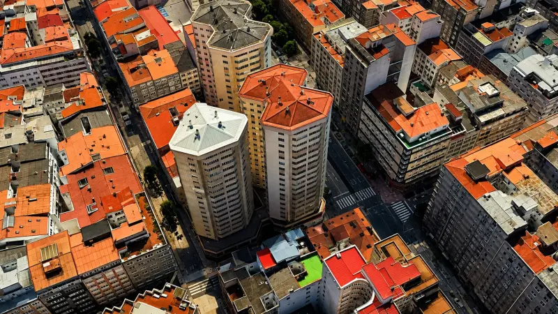 Un barrio de A Coruña concentra más población por kilómetro cuadrado que grandes metrópolis