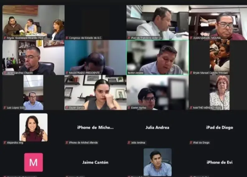 Avanza en comisiones nueva Ley Orgánica para el Poder Judicial de BC