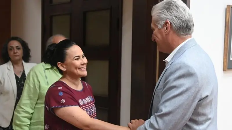 Señalan a Alejandra del Moral por presuntas red de envíos de efectivo hacia Cuba