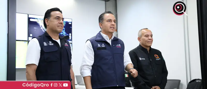 Activan estrategia para atención integral por lluvias en Querétaro