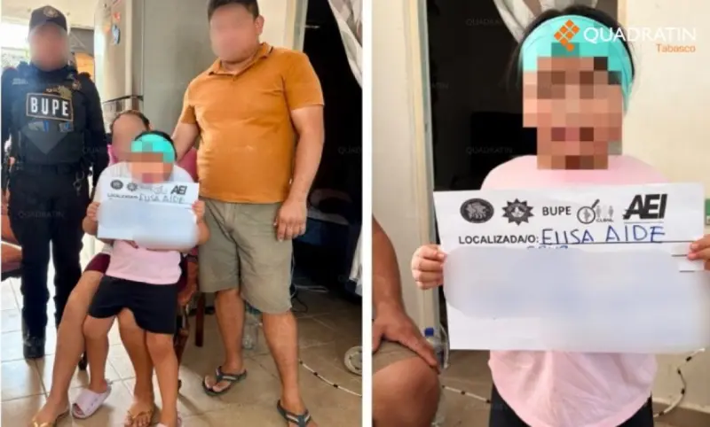 Hallan a niña sustraída al nacer durante la pandemia en México