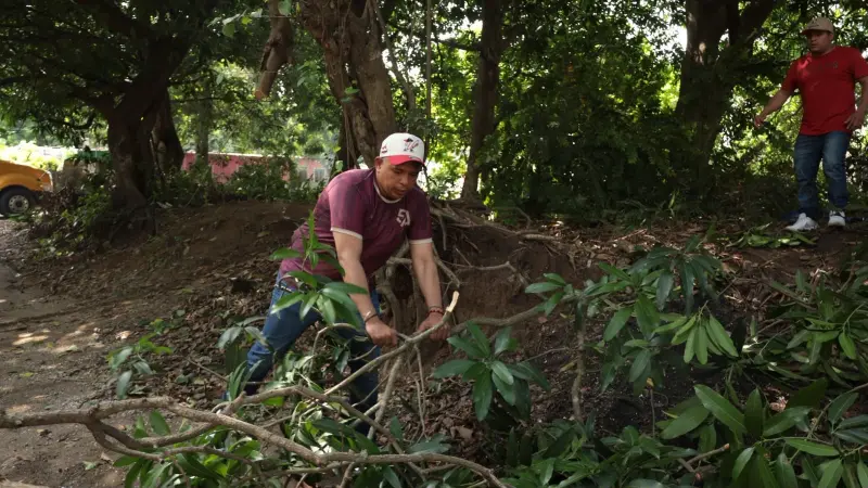 Orden y Limpieza lleva trabajo y mejoras a El Tejar, en Medellín de Bravo