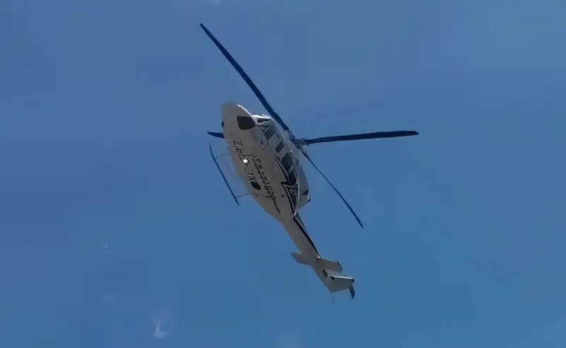 Helicóptero de Eduardo Ramírez realiza maniobra de emergencia en Chiapas tras cruce de aves y poca visibilidad durante vuelo a Pantepec