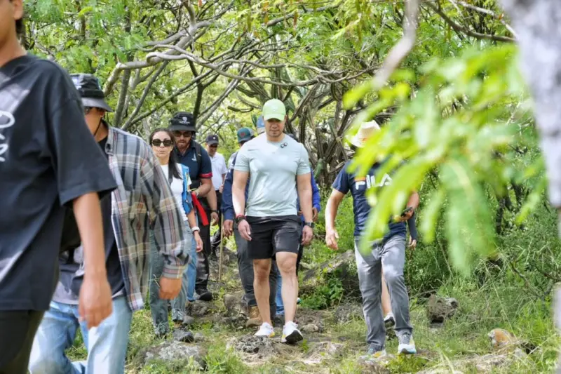 Recorre Felifer Macías el Área Natural Protegida Peña Colorada dentro de la iniciativa Explora Querétaro