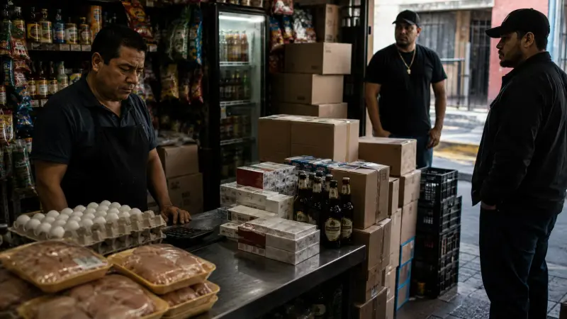 Crimen organizado toma las tienditas: decide qué se vende y a qué precio
