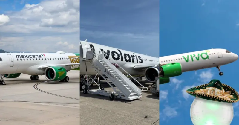 Mexicana vs. Volaris y Viva: ¿cómo compite la aerolínea estatal por los pasajeros de bajo costo?