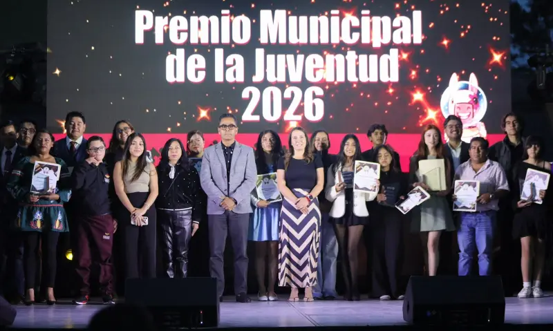 Entregan Premio a la Juventud en Mineral de La Reforma