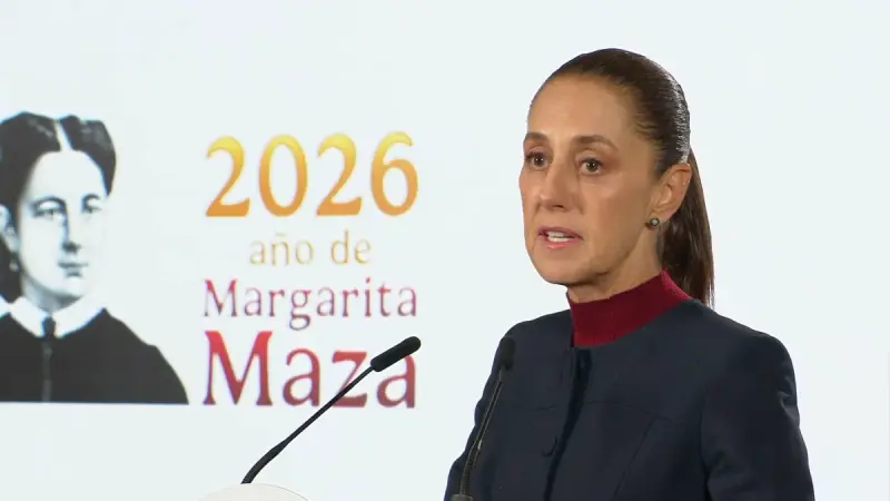 Sheinbaum acusa de uso "político e injerencia" la cancelación de la visa de Andy López Beltrán