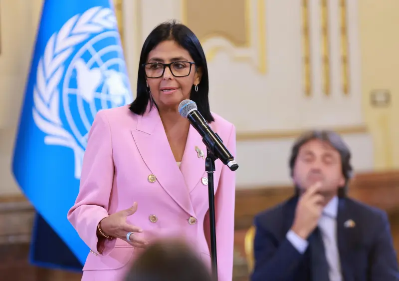 Delcy Rodríguez confirma acuerdo petrolero entre Venezuela y EE.UU.