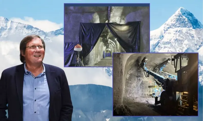 Tuneles para millonarios: Brünig Mega Safe, el proyecto del empresario Thomas Gasser que está construyendo una inmensa red de túneles bajo los Alpes para que adinerados de todo el mundo tengan su fortuna