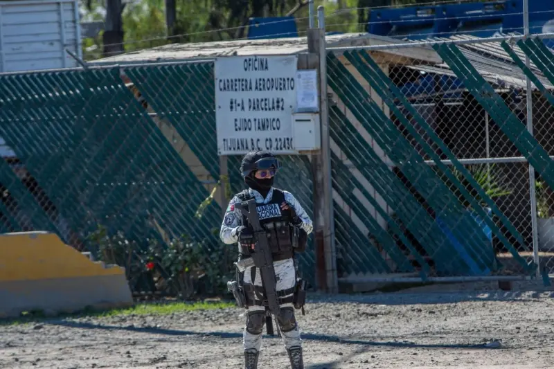Balacera deja un muerto y un herido grave en inmediaciones del Aeropuerto de Tijuana, BC