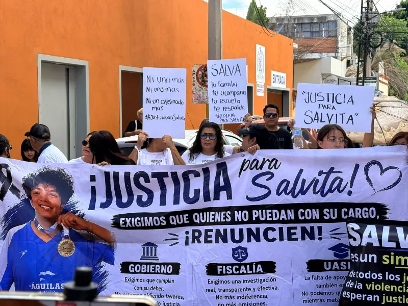 Familiares y amigos de Salvita exigen justicia y seguridad