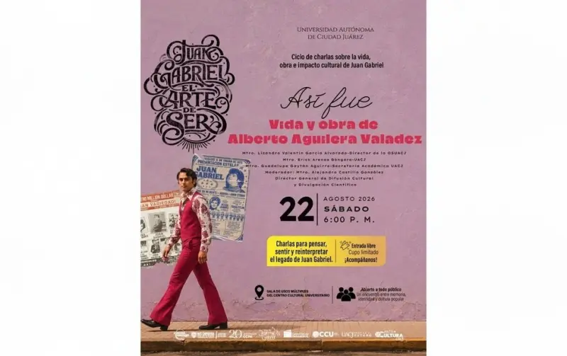 Invitan a charla sobre la vida y obra de Alberto Aguilera Valadez