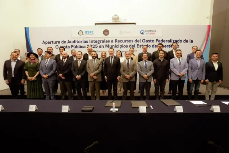 Felifer Macías participa en apertura de auditorías a recursos federales de los municipios