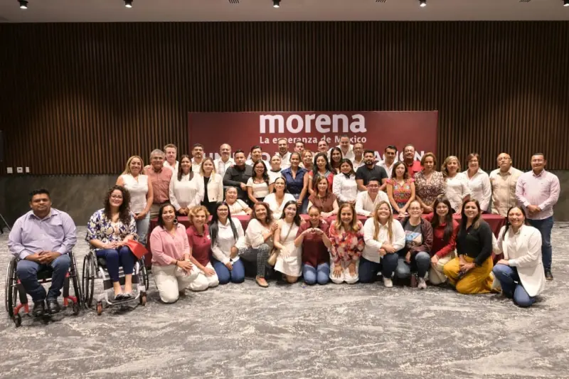 Diputados locales de Morena cierran filas con Ariadna Montiel y Nahle