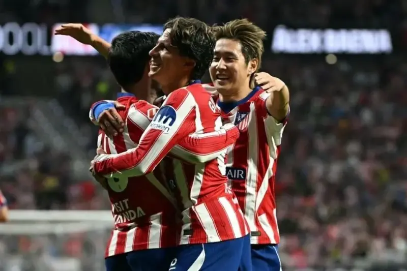 Atlético de Madrid gana al Málaga en su estreno liguero