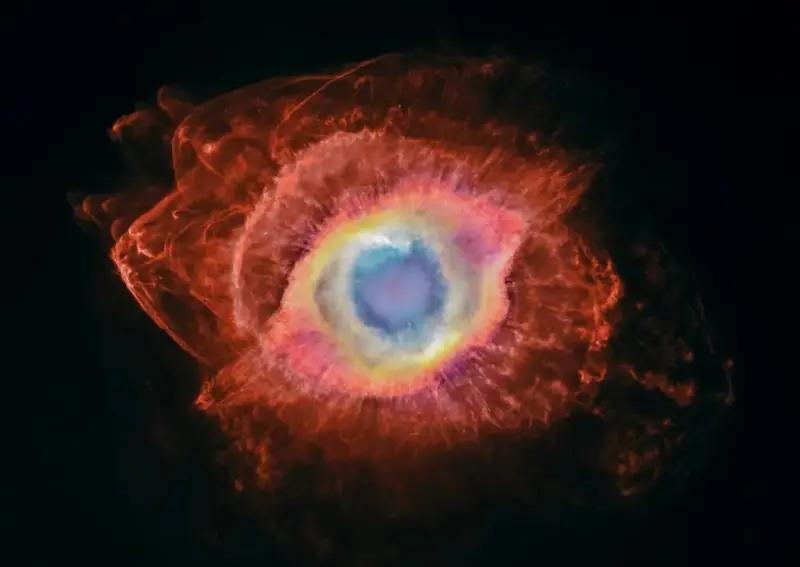 Las pruebas de un nuevo telescopio captaron las débiles secuelas de la muerte de una estrella
