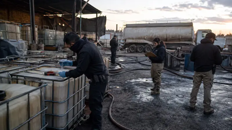 Golpe al huachicol: FGR asegura combustible equivalente a 4 mil 600 pensiones del Bienestar