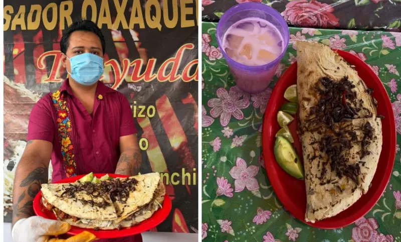 Las tlayudas, ícono de la comida de Oaxaca