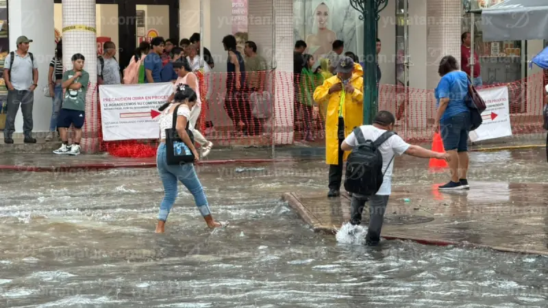 Lluvia de fin de semana dejó afectaciones en veinte zonas de Mérida