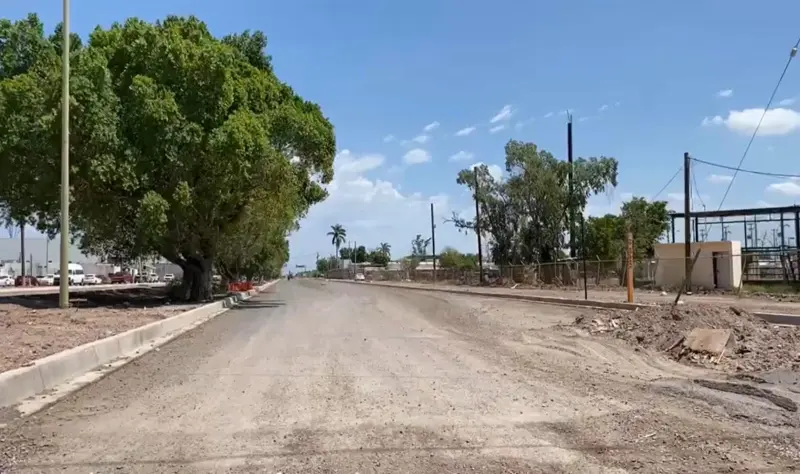 Pavimentación marca recta final de primera etapa de rehabilitación del PICO