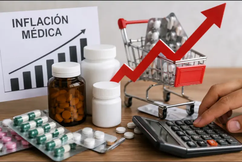 Medicamentos suben 53.6% desde 2018 y golpean el bolsillo de los mexicanos