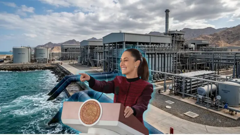 220 millones de litros de agua potable podrán producirse cada día a partir del agua de mar para reforzar el abasto de casi un millón de personas ante la dependencia del río Colorado
