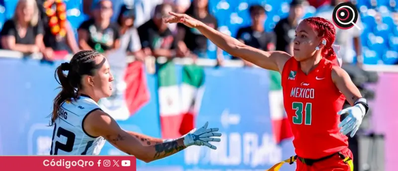 México, líder en arranque del Mundial de Flag Football