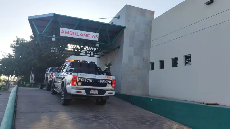 Lesionado por caída en una alberca fue auxiliado por policías municipales