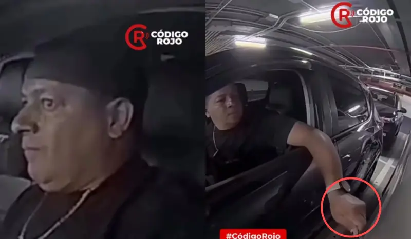 Fue captado por las cámaras del propio vehículo: hombre raya un Tesla con una llave