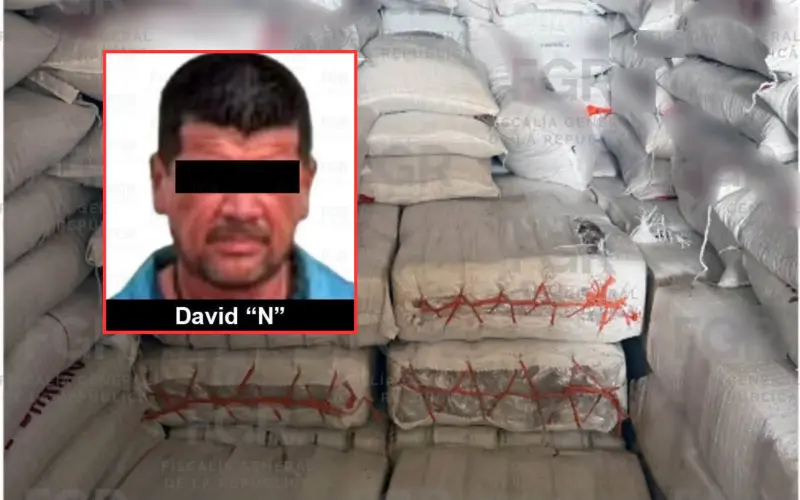 Vinculan a proceso a David “N”, transportista que llevaba más de 2,600 kilos de metanfetamina ocultos en alimento para ganado en la carretera Puerto Peñasco-Sonoyta