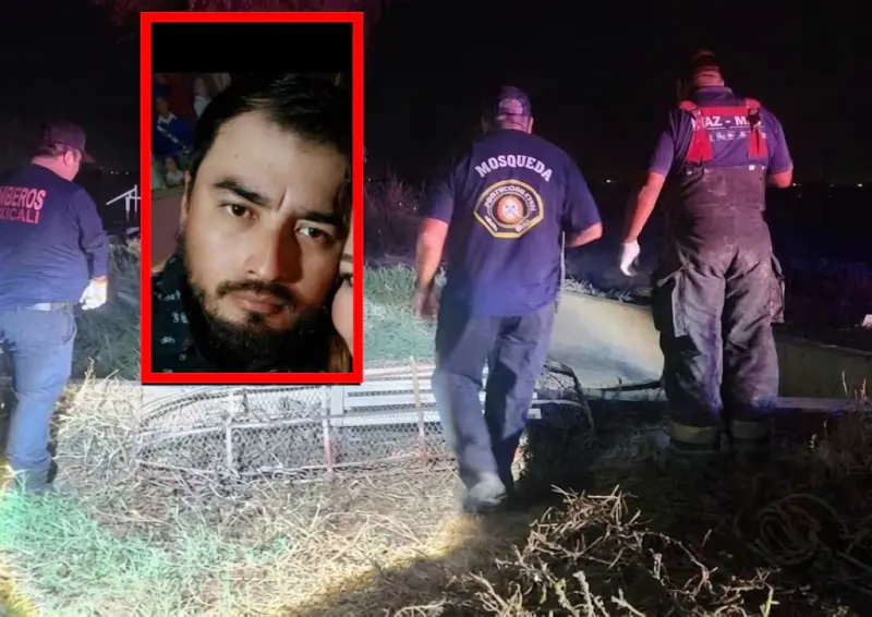 Hallan sin vida a hombre reportado como desaparecido tras salir de trabajar en el valle de Mexicali
