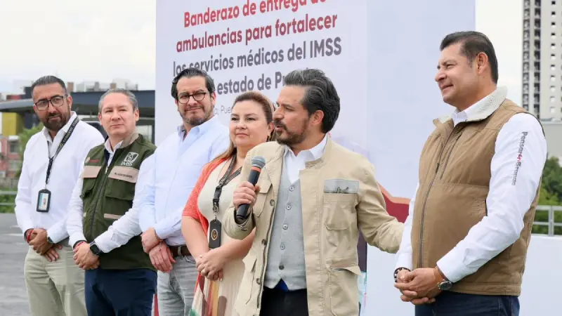 ?Nuevas ambulancias optimizan la atención médica del IMSS en Puebla