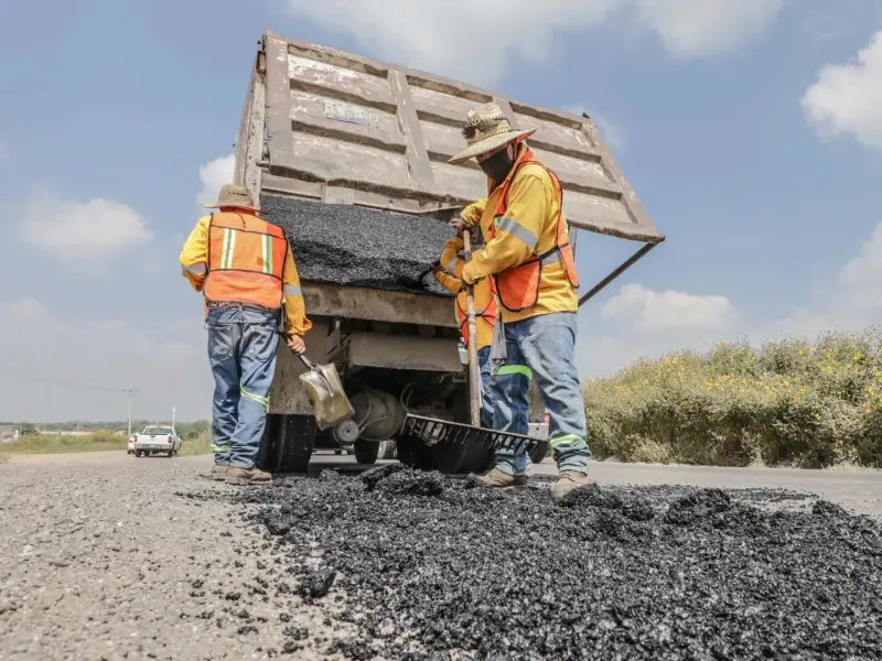 Concluyó SICT reparación de 15 socavones en la Cuesta China