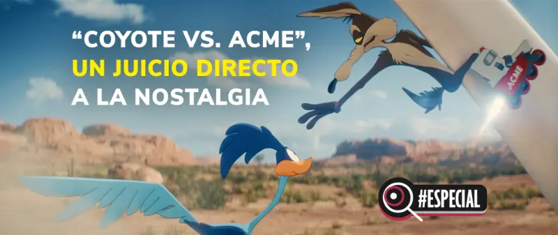 “Coyote vs. Acme”, un juicio directo a la nostalgia