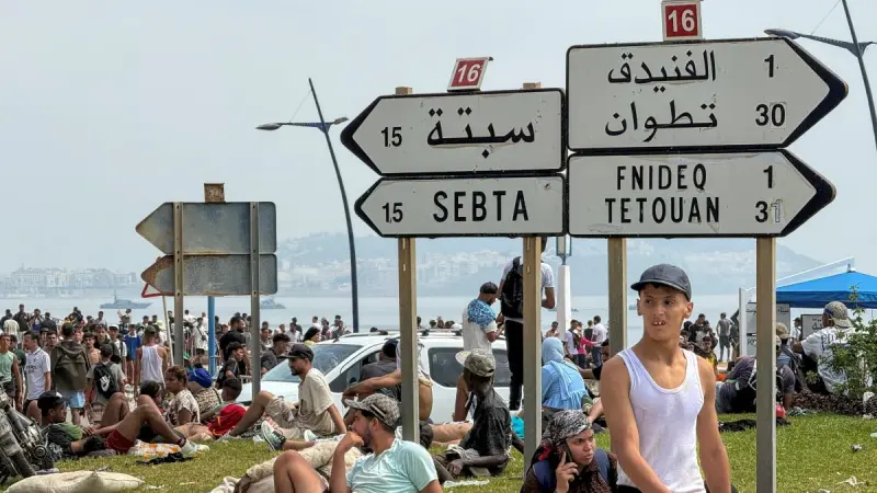 Lo que se sabe de la entrada masiva de migrantes al enclave español de Ceuta