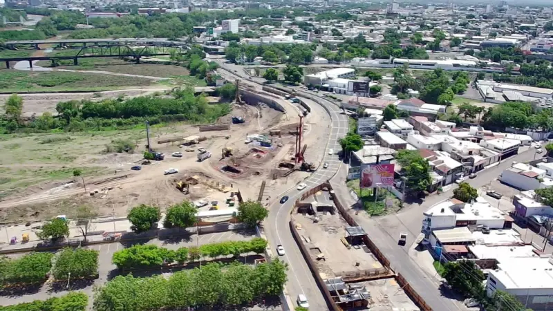 Cerrarán por casi un mes tramo del Bulevar Pedro Infante por construcción del nuevo puente en Culiacán