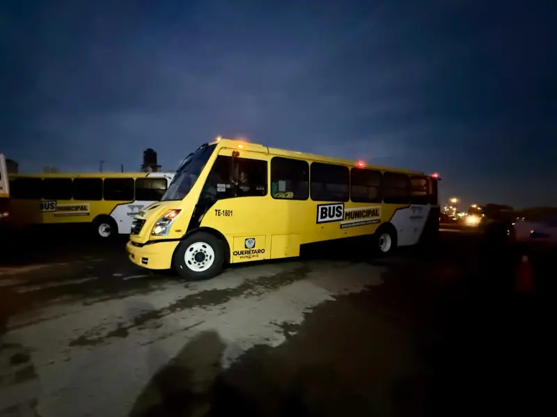 Inicia operaciones el Transporte Escolar Gratuito para el ciclo escolar 2026-2027 en el Municipio de Querétaro