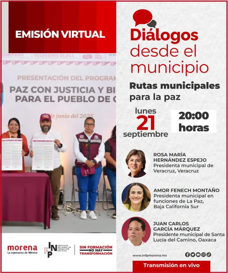 Gobierno municipal de Veracruz, referente nacional de Morena