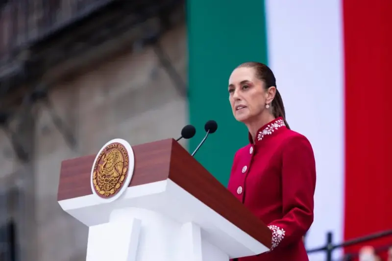 Claudia Sheinbaum destaca soberanía de México durante desfile por la Independencia